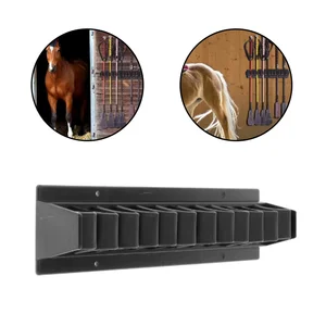 Montiert an der Reitstützwand, Ställe Reitregal, hält bis zu 12 Peitschen, Accessoires Horse Equipment 12 Artikel der Hauptverkäufe Equestrian -Artikel - №7
