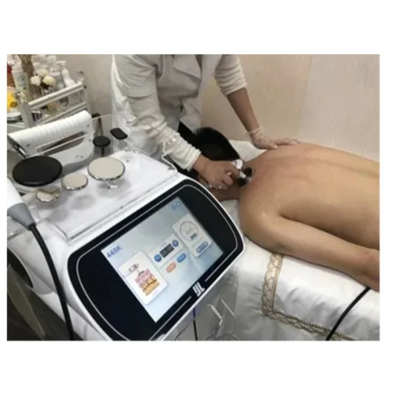 Portable Body Sliming Machine, 448KHZ RF Tecar Therapy, RET CET, Diathermy, Pain Relief, Skin Tightening, INDIBA, Deep Care, 202