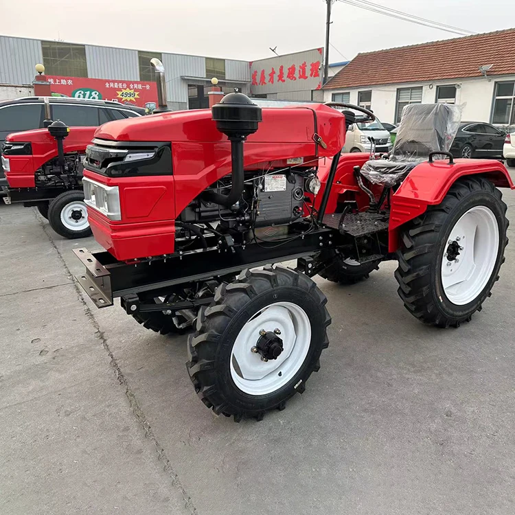 4wheels Driving Type Mini Tractor 25HP 50HP 80HP Agricultural Field Wheeled Tractor