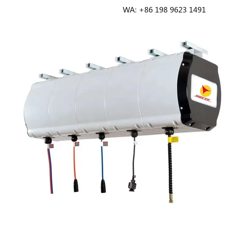 Car Wash Equipment Automatic Telescopic Pipe Wall Mounted High Water Hose Reel Box Combined Box Drum air Hose Reel Box