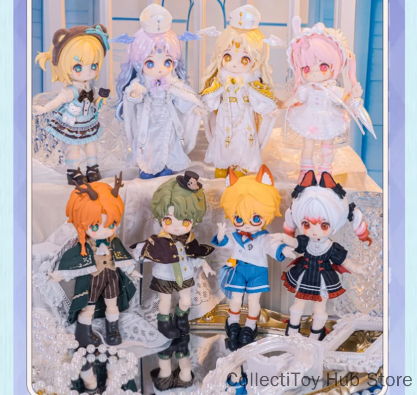 NAGI Blind Box One Twelfth Scale Articulated Jointed Doll Fifth Generation Fantasy Record Series Cute Collectible Figure Gift