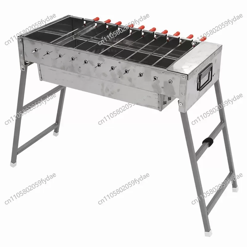 

60 см гриль бытовая автоматическая вращающаяся печь для барбекю складная угольная печь для барбекю Bakplaat электриische