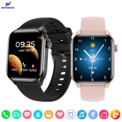 BWSMRIG New Smart Watch Men Women Bluetooth Call Blood Glucose Heart Rate Sleep Monitoring Sport Smartwatch Fitness Bracelets