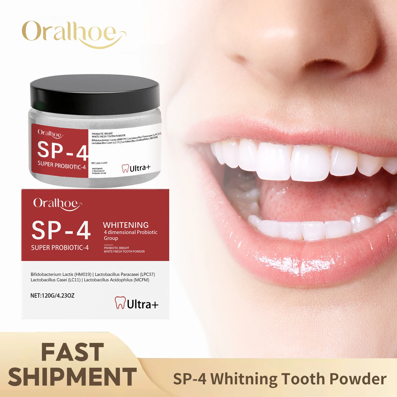 

Пробиотический отбеливающий порошок для зубов: осветление, удаление пятен и налета, уменьшение зубного камня, освежение дыхания, чистка зубов