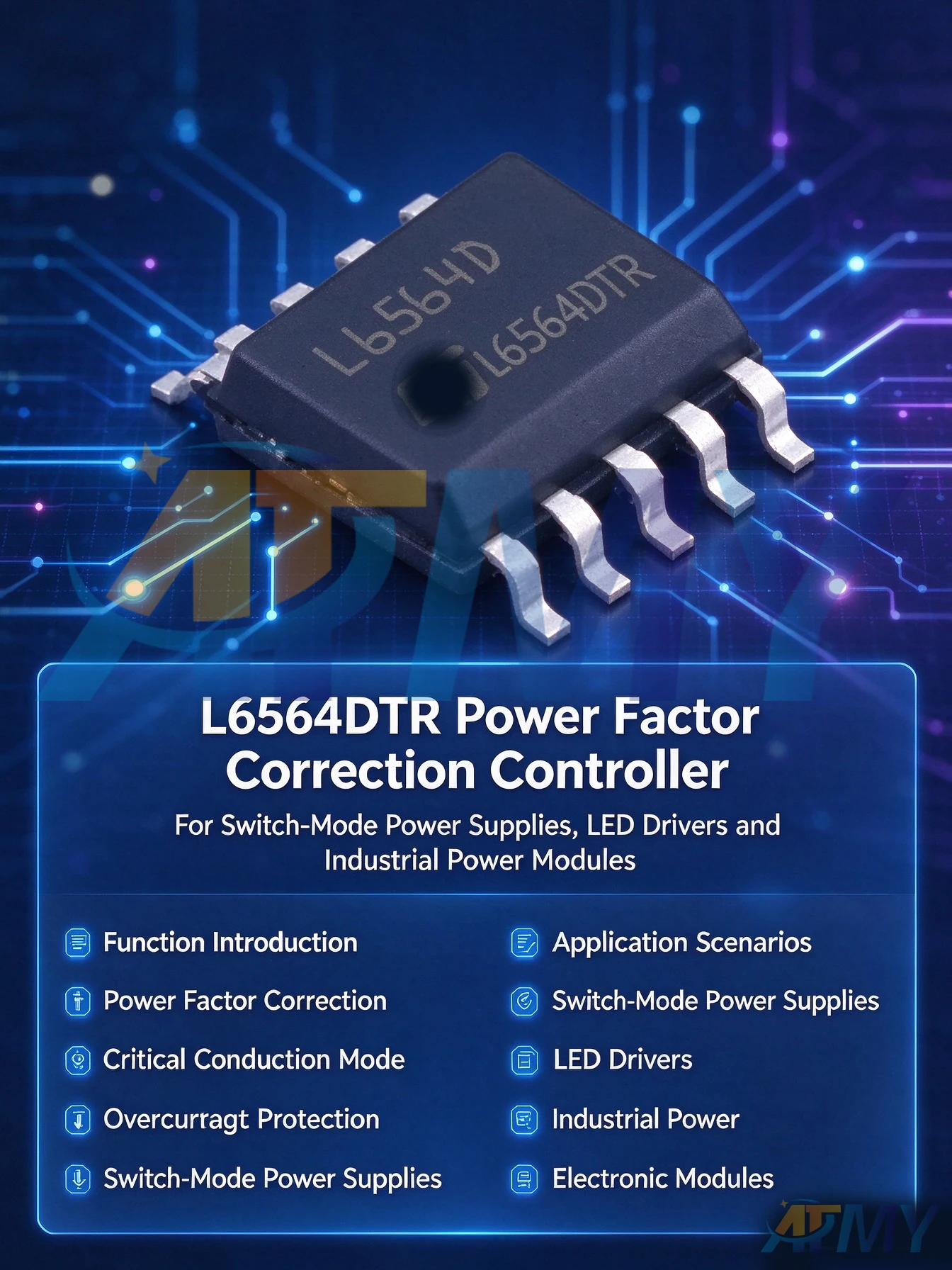 L6565D L6599D L6564DTR switch controller chip