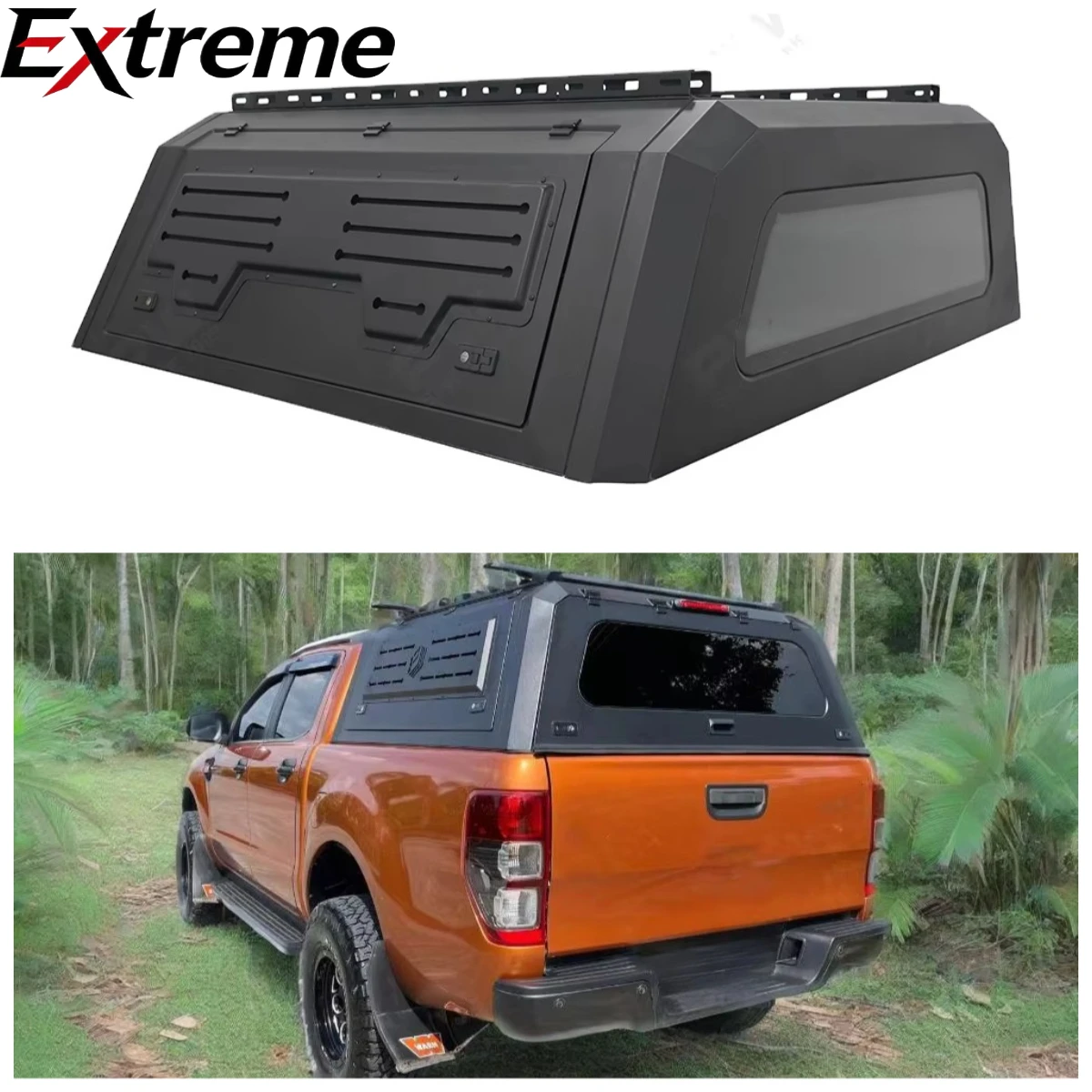 Super Quality Aluminum or Steel Pickup Hardtop Topper Camper Truck Canopy for Ford Ranger