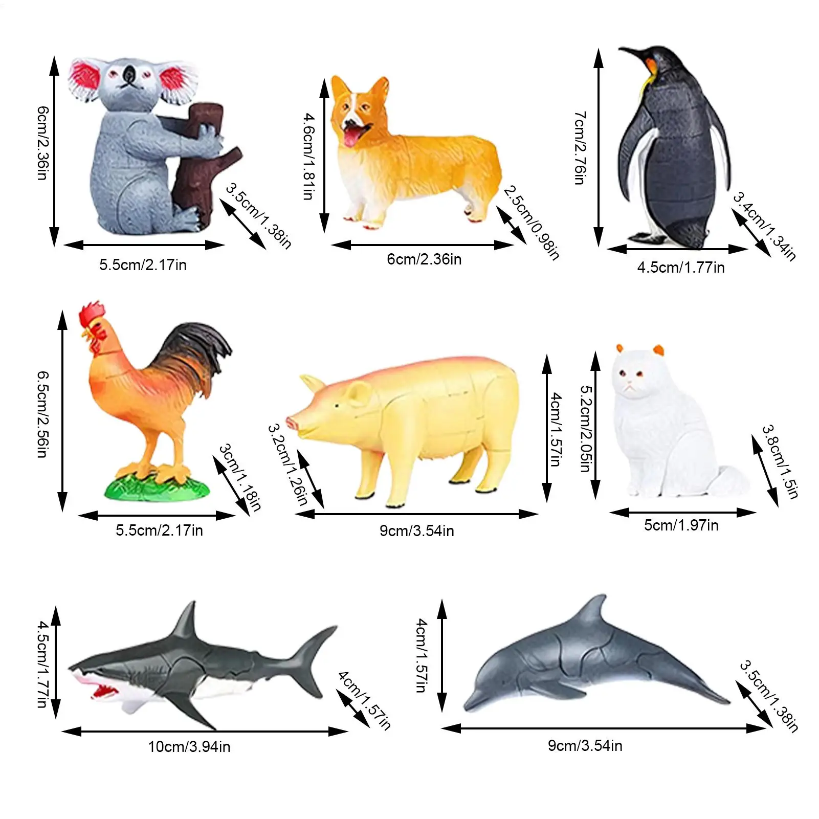 ألعاب تجميع نماذج واقعية ثلاثية الأبعاد يمكنك صنعها بنفسك لعبة ألغاز تعليمية على شكل حيوانات للأولاد في عيد الميلاد وأعياد الميلاد وحفلات عيد الفصح والسفر #6