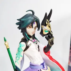 Tokoh Anime 20CM Genshin Impact Xiao Vigilant Yaksha Genshin Impact Action Figure Klee Figur Paimon Qiqi Mainan Boneka Koleksi 6 penjualan terbaik genshin impact klee - №
