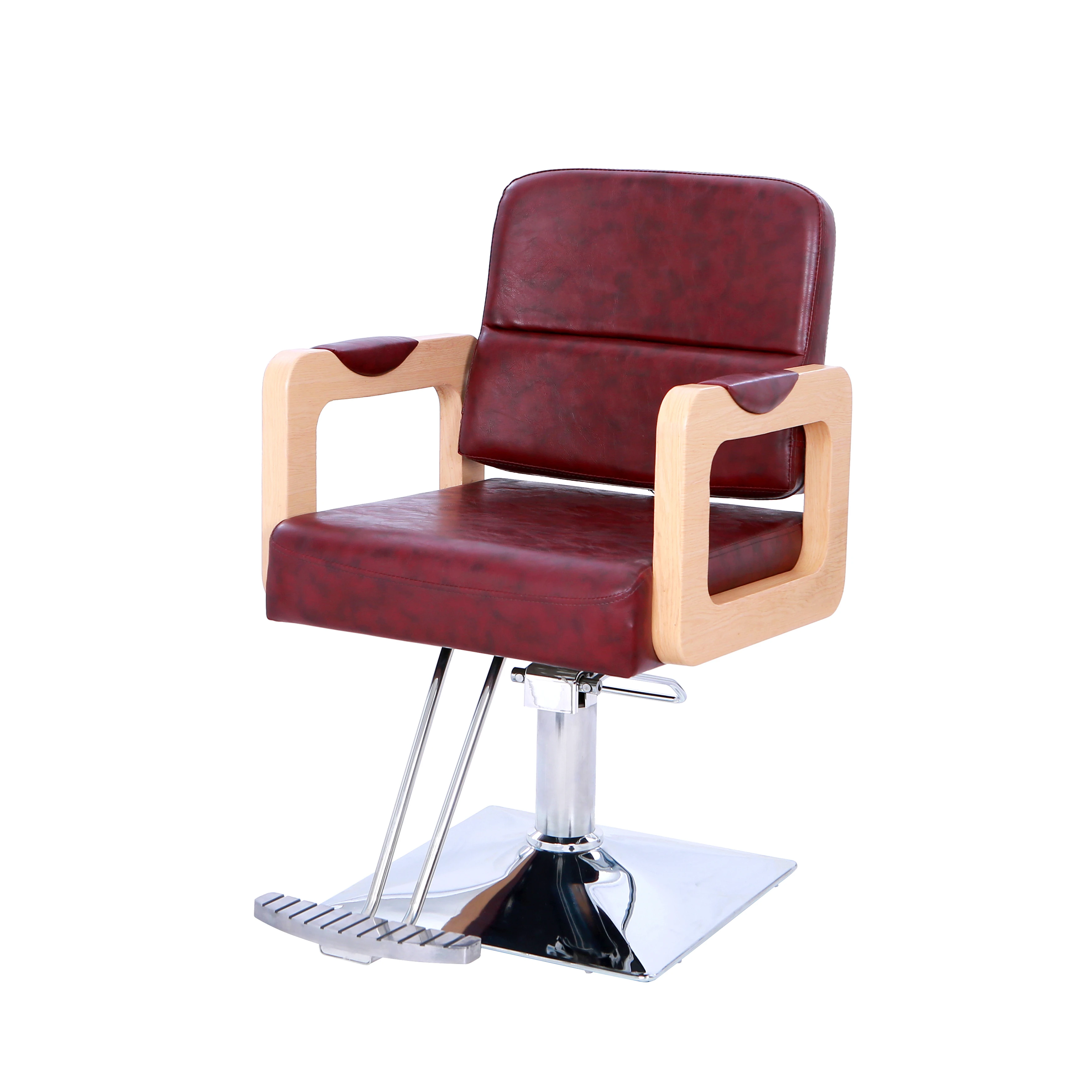 

Adjustable Height 360 Degree Swivel Comfortable Padded Seat Professional Styling Chair For Hair Salons