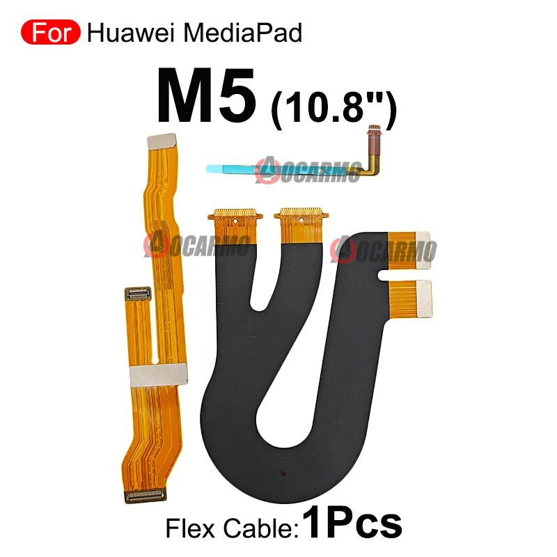 For Huawei MediaPad M5 10.8inch LCD Screen Flex Connection Main Board Flex Cable Power On Off Flex Repair Parts CMR-AL09 CMR-W09