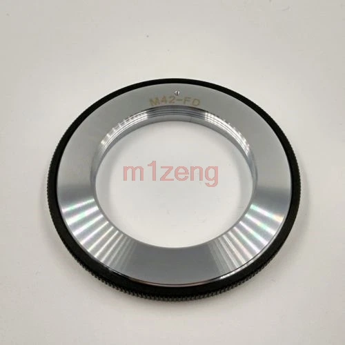 M42-FD Adapter Ring Cho Ống Kính Carl Zeiss M42 Vít 42Mm Cho Canon FD Nước Hoa Nữ Nina Ricci Nina L'eau Eau Fraich 4 Ml Núi A-1 AE-1 F-1 T50 t60 T90 FTb Camera