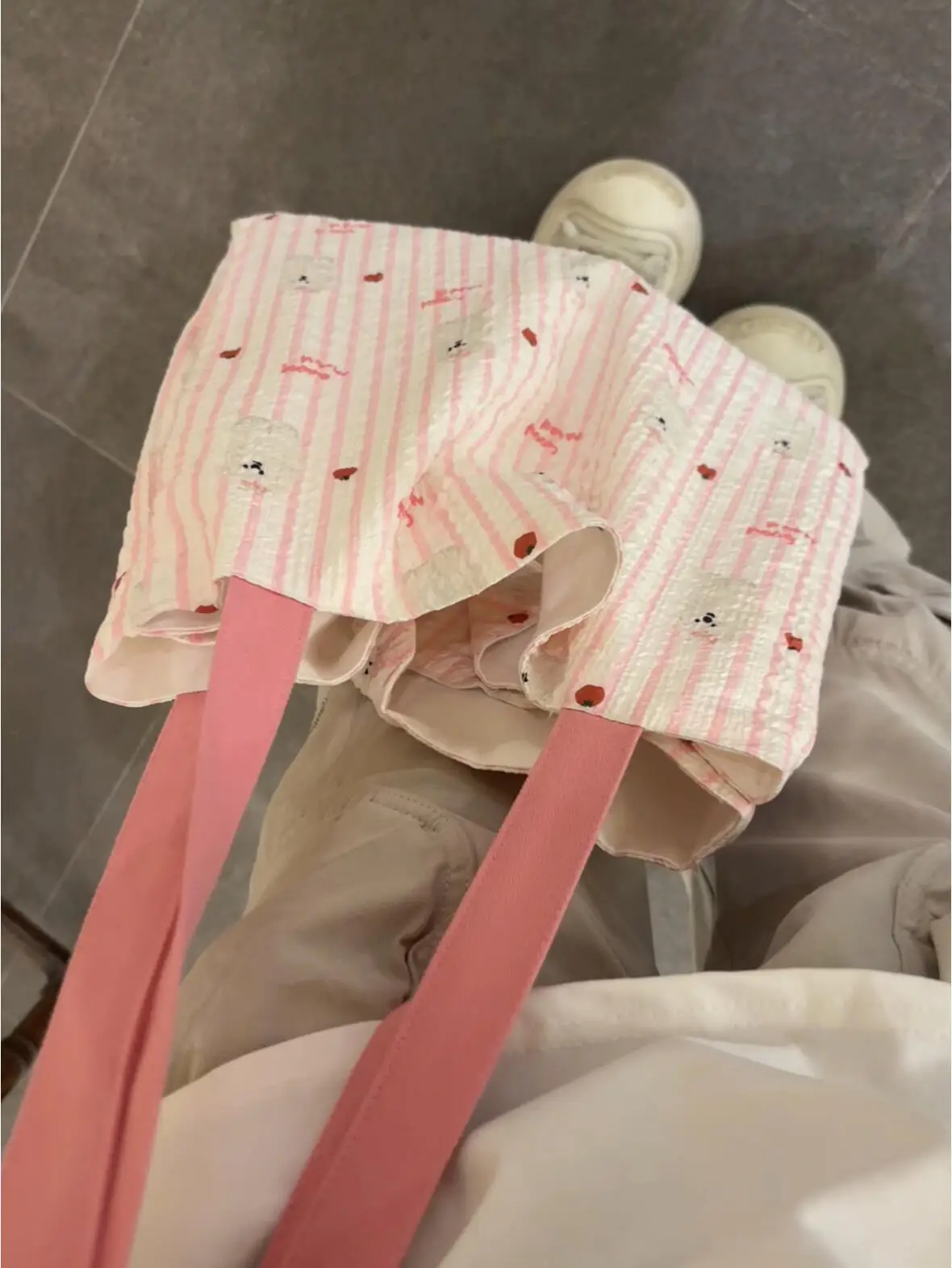 

Летняя милая хлопковая двухслойная холщовая сумка-тоут, повседневная универсальная сумка-тоут на одно плечо для мужчин и женщин