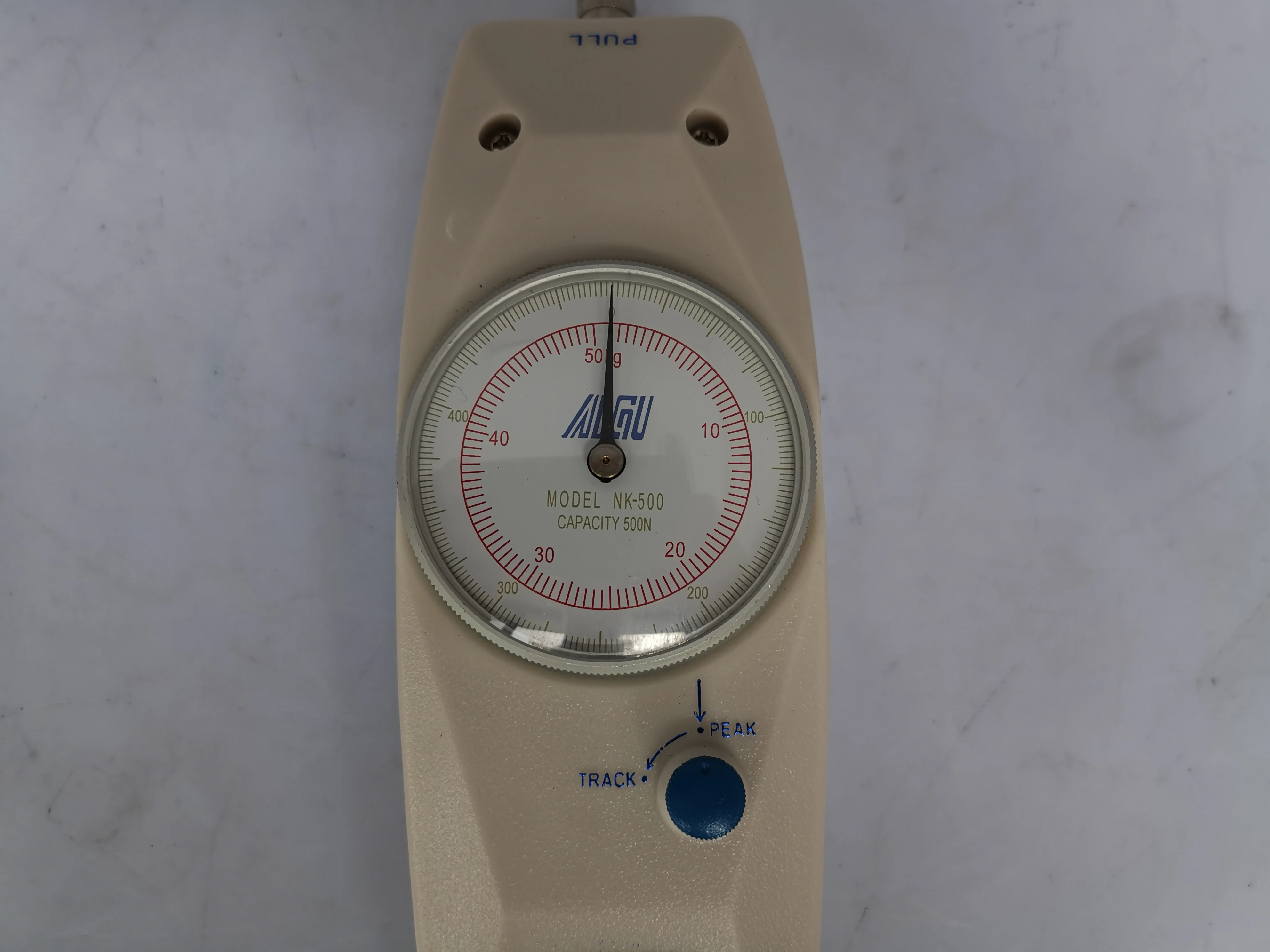 AIGU puntero medidor de fuerza NK 10-500N, dinamómetro, medidor de rally NK-100, 200, 300, 500 dinamómetro