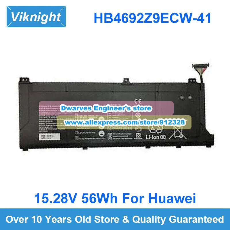 

Genuine 15.28V 3665mAh 56Wh Battery HB469229ECW-41 HB4692Z9ECW-41 Charge for Huawei MagicBooK 14 MateBook D 14-53010TVS