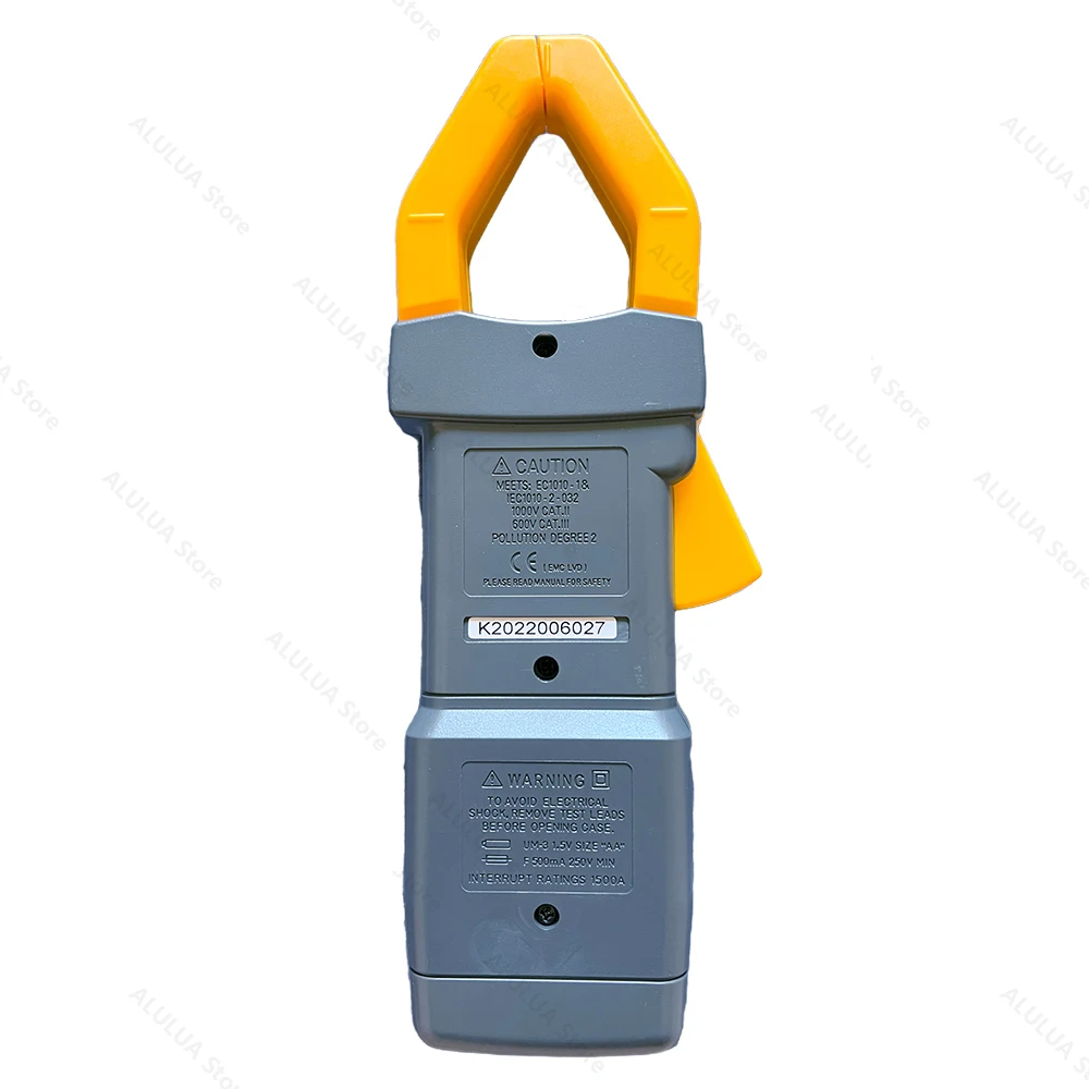 KT7120 High Precision Pointer Clamp Meter Electrical Instrument Tools 1000A 600V Large Size Data Retention Analog Multimeter