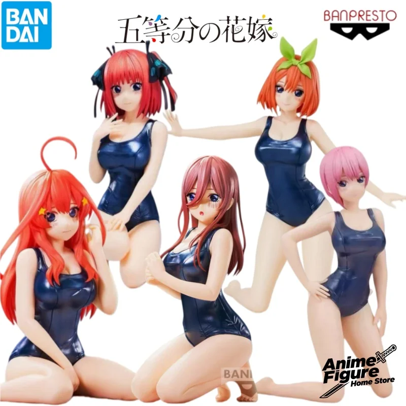 

100% оригинал в наличии Bandai The Quintessential Quintuplets Itsuki Miku Nino Ichika Yotsuba Аниме Персонаж Коллекция моделей игрушек