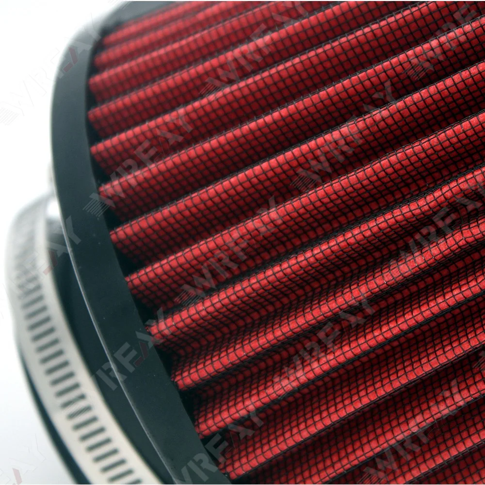 Car Intake Air Filter for Universal High Flow Cone KN Tapered Mushroom Head  With dust filter