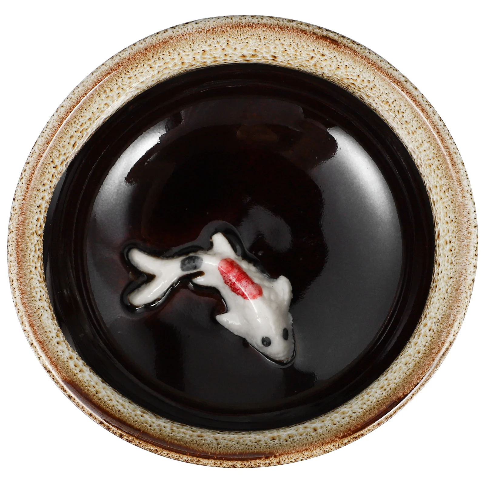 

1Pcs Ceramic Ink Dish Calligraphy Brush Tray Durable Practical for Students Beginners Home Office Study Ink Plate