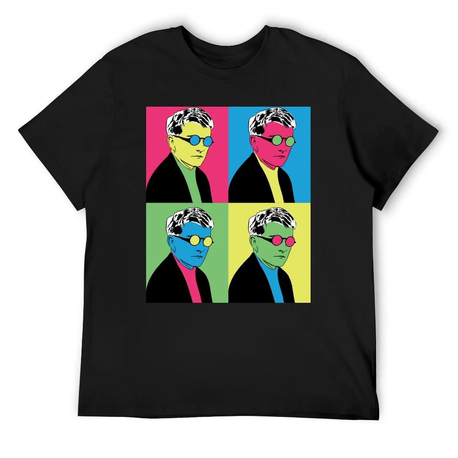 

Pop art Shostakovich T-Shirt graphic t shirt vintage Aesthetic clothing blue lock shirts graphic t shirt men 100℅ cotton