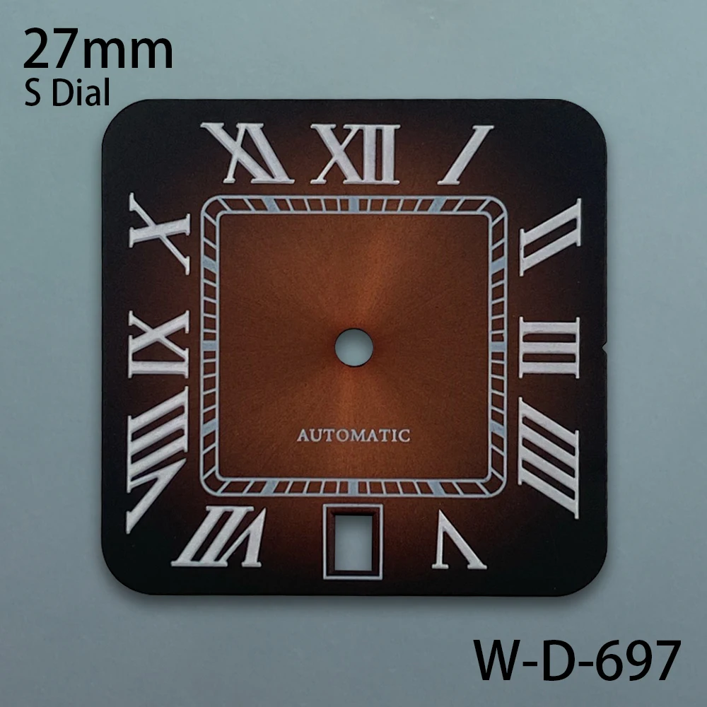 27 мм S логотип Roma кварцевый циферблат подходит для NH35 автоматический механизм 6 часов высококачественные аксессуары для модификации часов