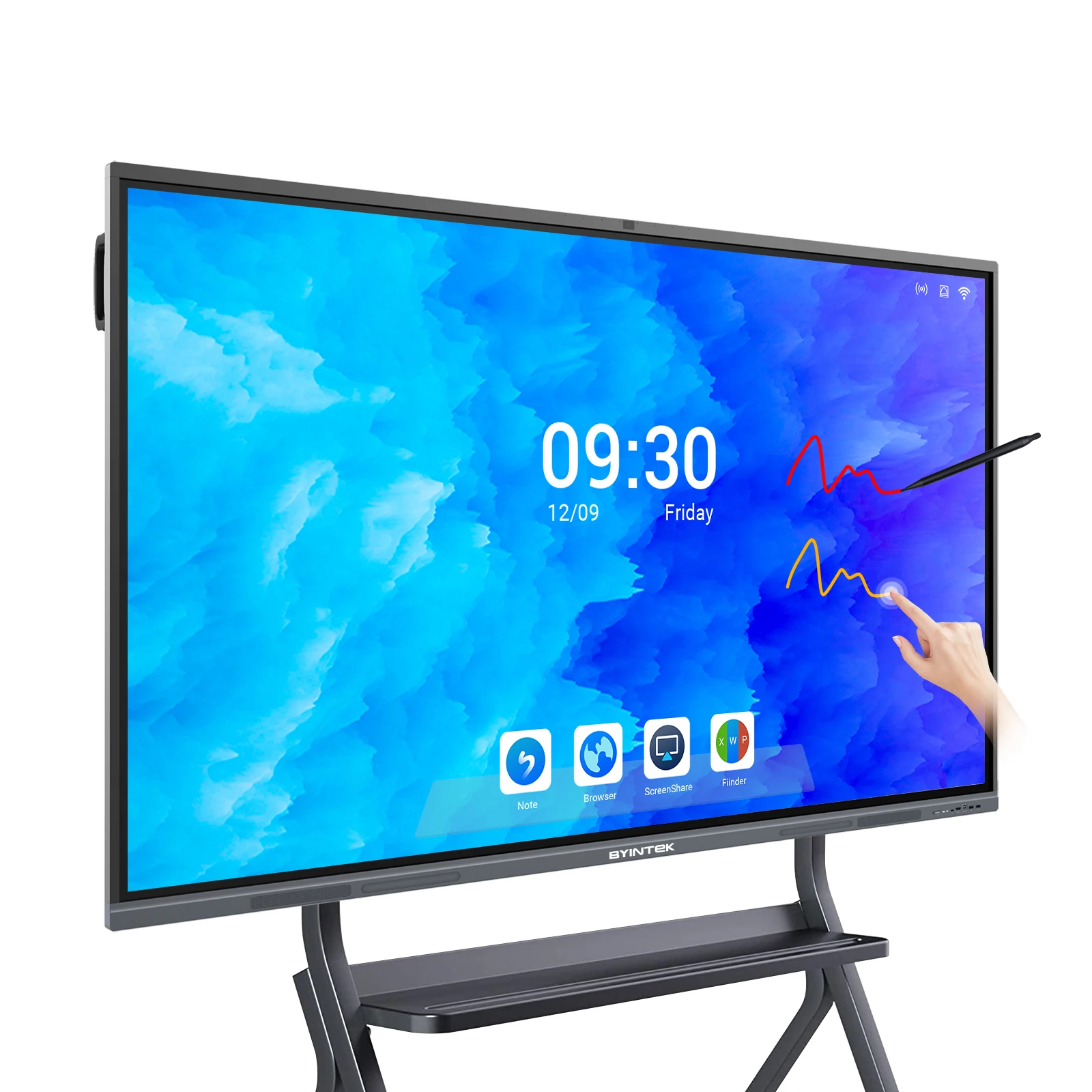 For Smart Class Interactive White Board for Teaching Interactive Digital Board 65 Inch Interactive Kit for White Board