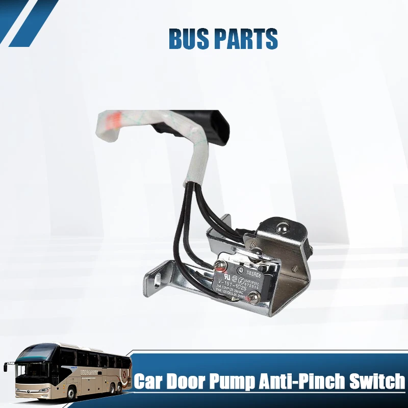 NEW HNROCK car door pump anti-pinch switch; four wires suitable for Yutong buses, KingLong minibuses, and school bus parts