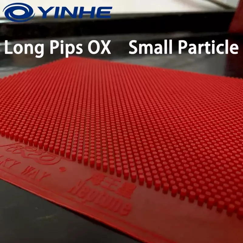

YINHE Neptune Long Pips OX Table Tennis Rubber Rotating Offensive Small Particle Ping Pong Rubbers Without Package Single Rubber
