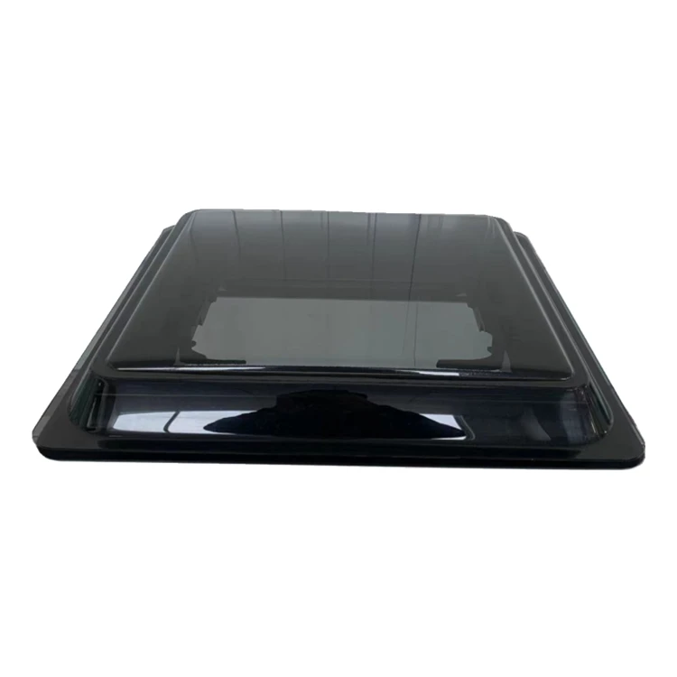 September Discount RV Camper Trailer Aluminium Alloy Double Acrylic Skylight With Remote Control Led Light