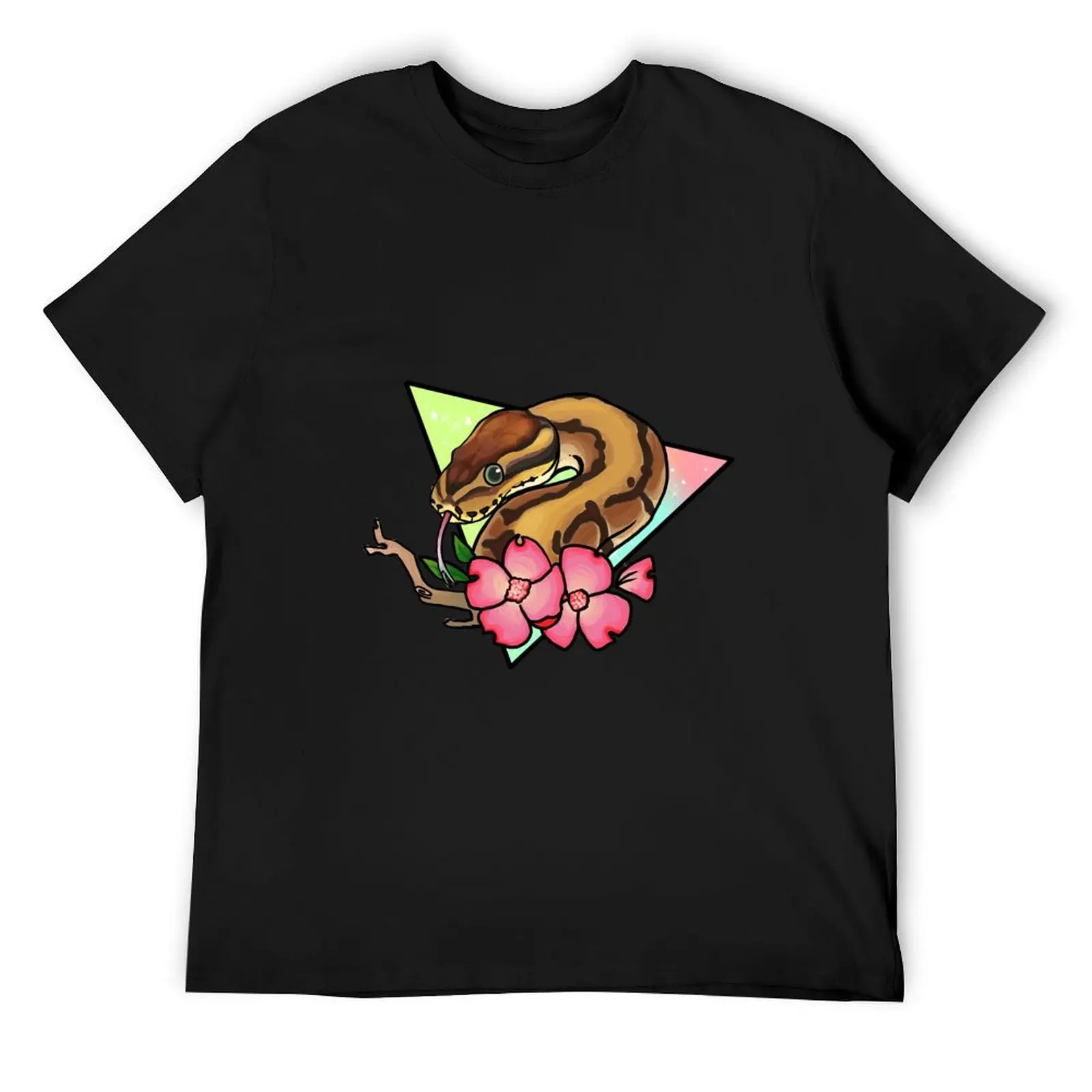 

Magical Ball Python (pinstripe) T-Shirt summer shirt shirts graphic tee plain graphic tee shirt mens clothes