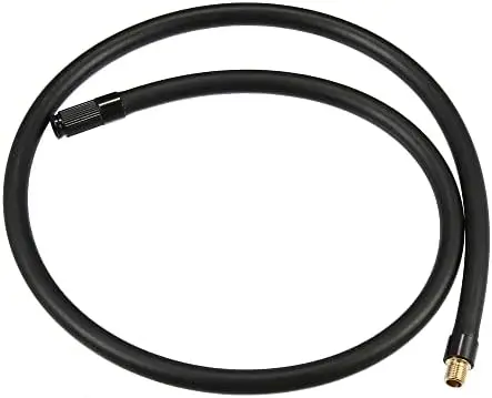 

80cm Tire Inflator Extension Hose Copper Adapter for Car Bike Pump