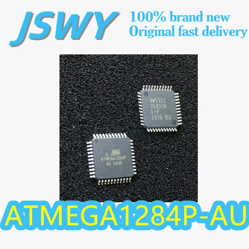 

(2/20 pieces) ATMEGA1284P-AU Original ATMEGA1284P TQFP-44 Package 8-bit AVR Microcontroller 20MHz 128KB Flash Memory Electronics