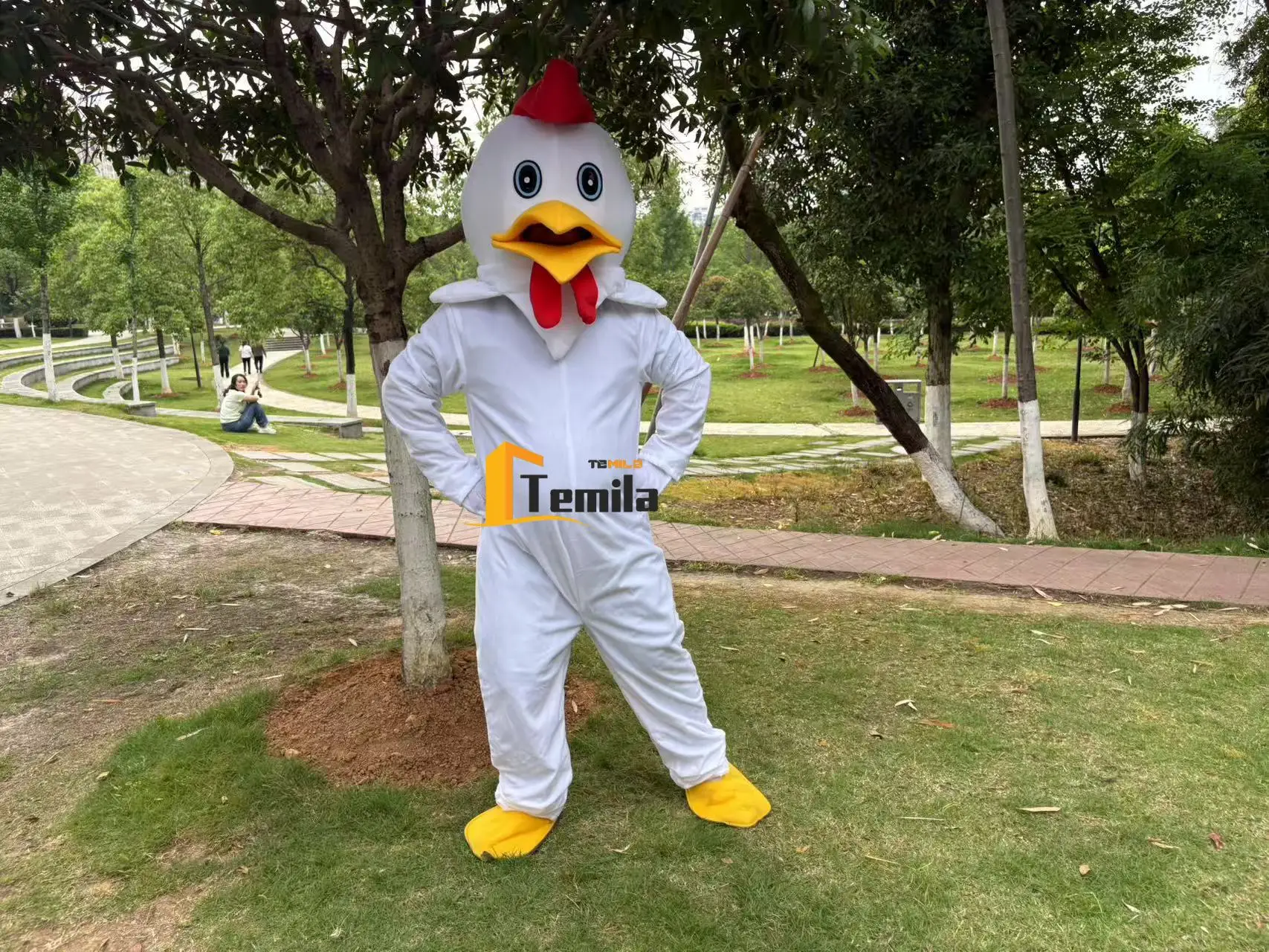 

[TML] Cosplay chicken Mascot Costume Easter Turkey Cartoon character costume Advertising Costumes Party Costume animal carnival