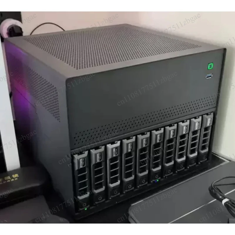 1U Flex PSU, Includes Backplane (No HDD Trays) Empty Chassis N10 NAS Chassis | 10+2 Bay, Micro-ATX