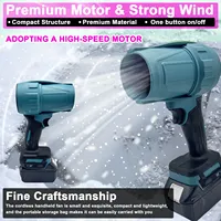 Brushless1000W Electric Turbo Blowers Jet Fan Violent Car Dryer Handheld Dust Blowing Tool Handheld Ducted Turbofan