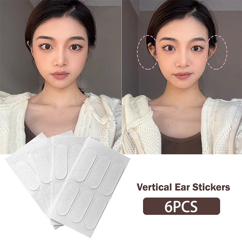 6 Pieces/Sheet Cosmetic Ear Corrector Elf Ear Stickers Ear Supporters Self Adhesive Cosmetic Ear Stickers Invisible Ear Stickers