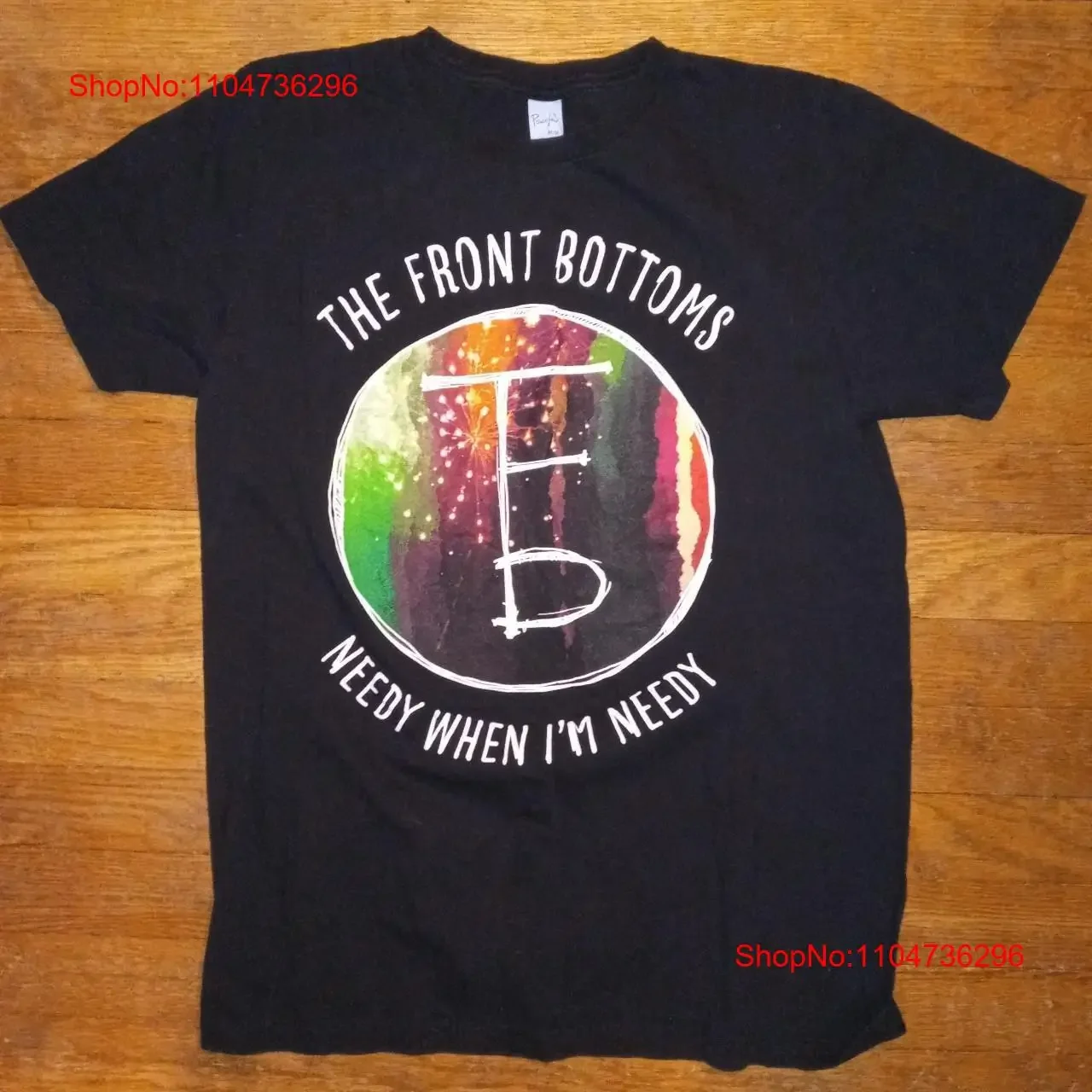 

Vintage The Front Bottoms band tee T Shirt Cotton Size S 5XL LT302 vintage Washed streetwear Versatile Breathable Soft