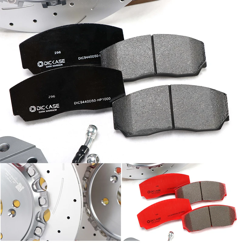 For 17 18 Inches Car Brake Systems Auto Brake Caliper Disc Pads Line Full Set For Honda CIVIC ACCORD CR-V