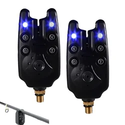 전자 LED 표시기, 잉어 낚시 바이트 알람, 볼륨 톤 감도 제어, 낚시 액세서리, 1/2 개