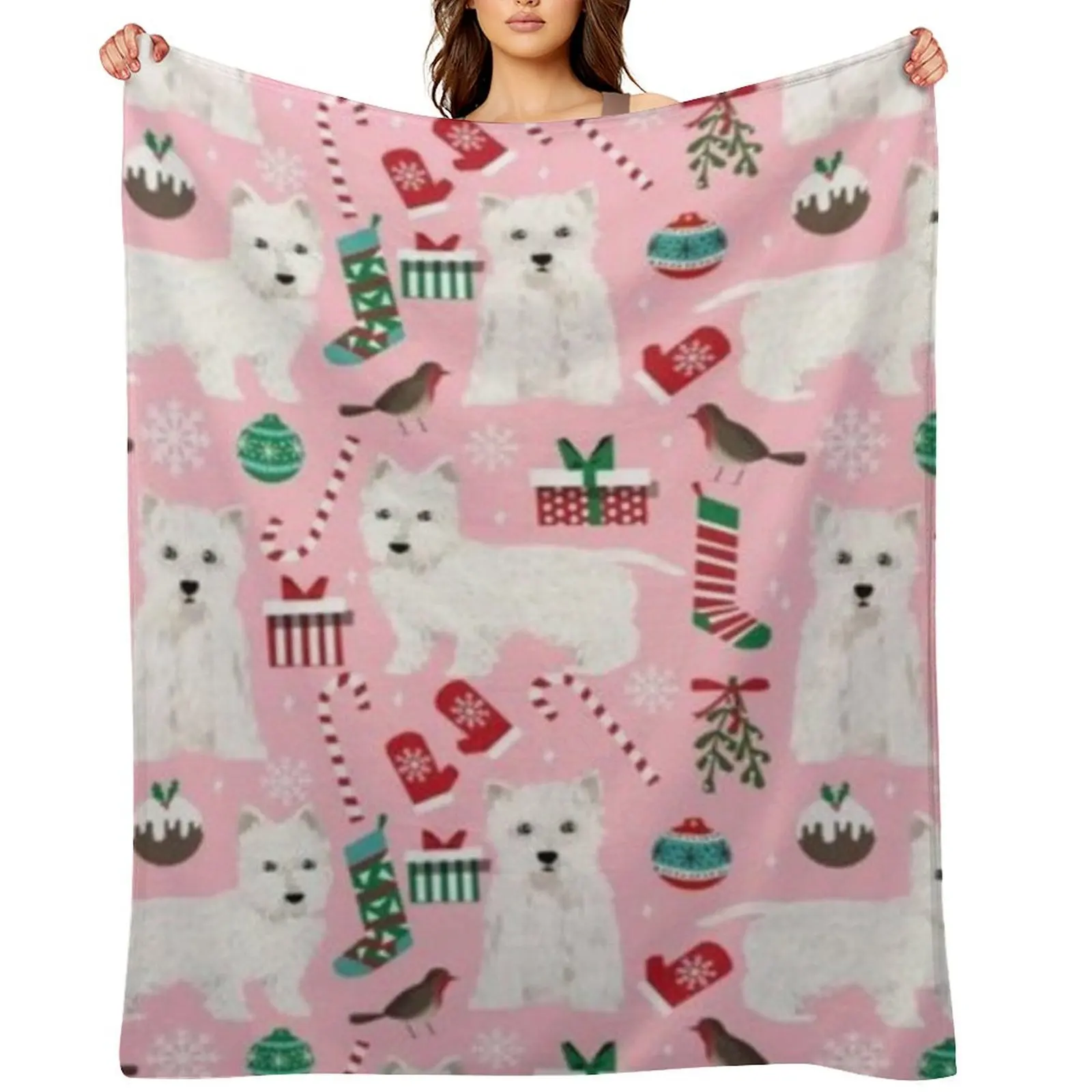 

WEST HIGHLAND Throw Blanket Sleeping Bag Extra Large Throw Cute Luxury Brand Blankets