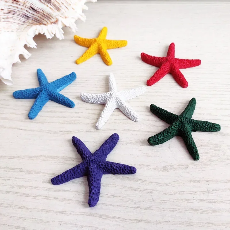 Cute Mini Natural Sea Stars Mediterranean Starfish Decoration DIY Craft Beach Cottage Kids Bedroom Living Room Decor Ornaments