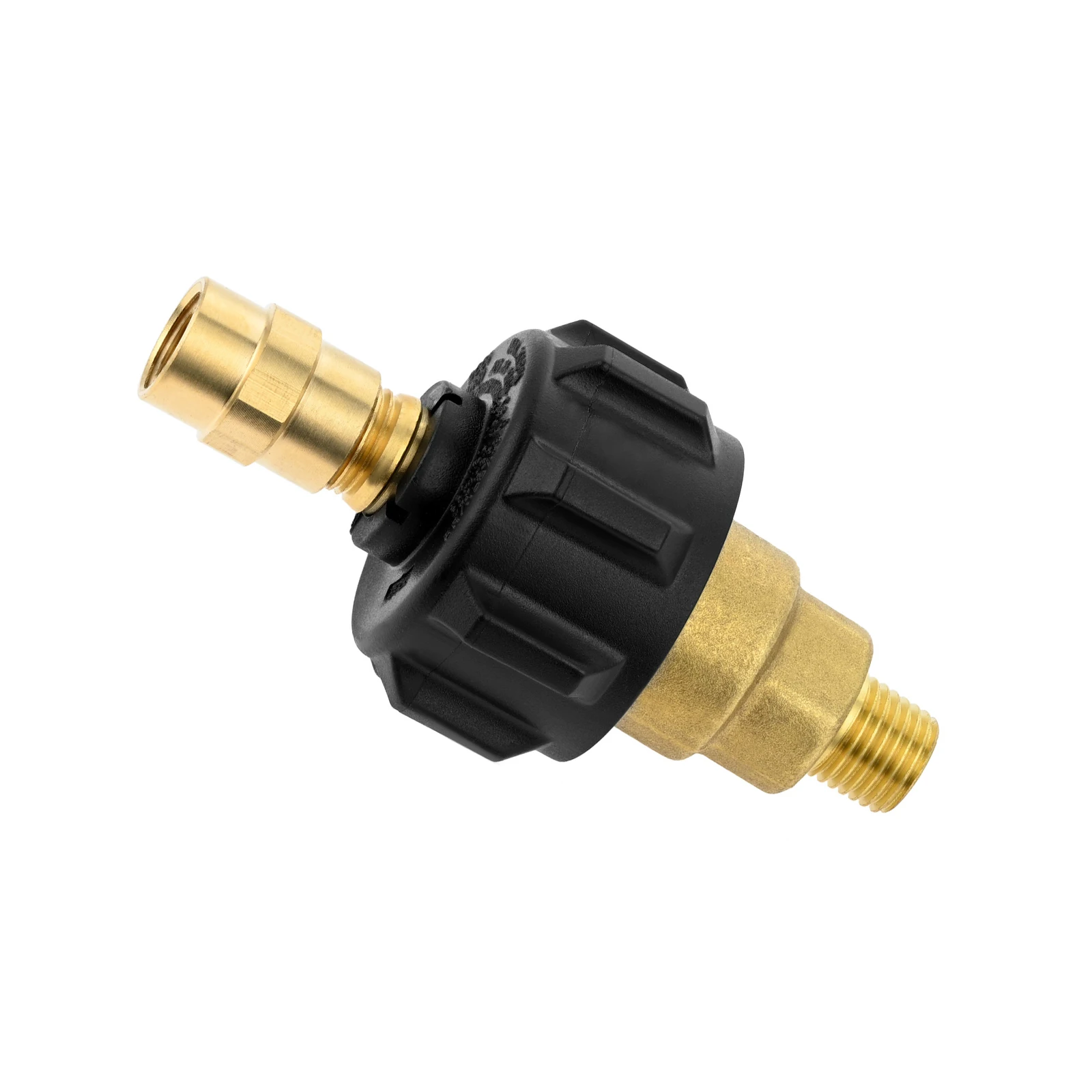 4Pcs QCC1 Propane Gas Fitting Adapter QCC1/Type 1 Male & POL Female Connect Fitting 1/4" NPT Female Pipe Fitting For BBQ Camping