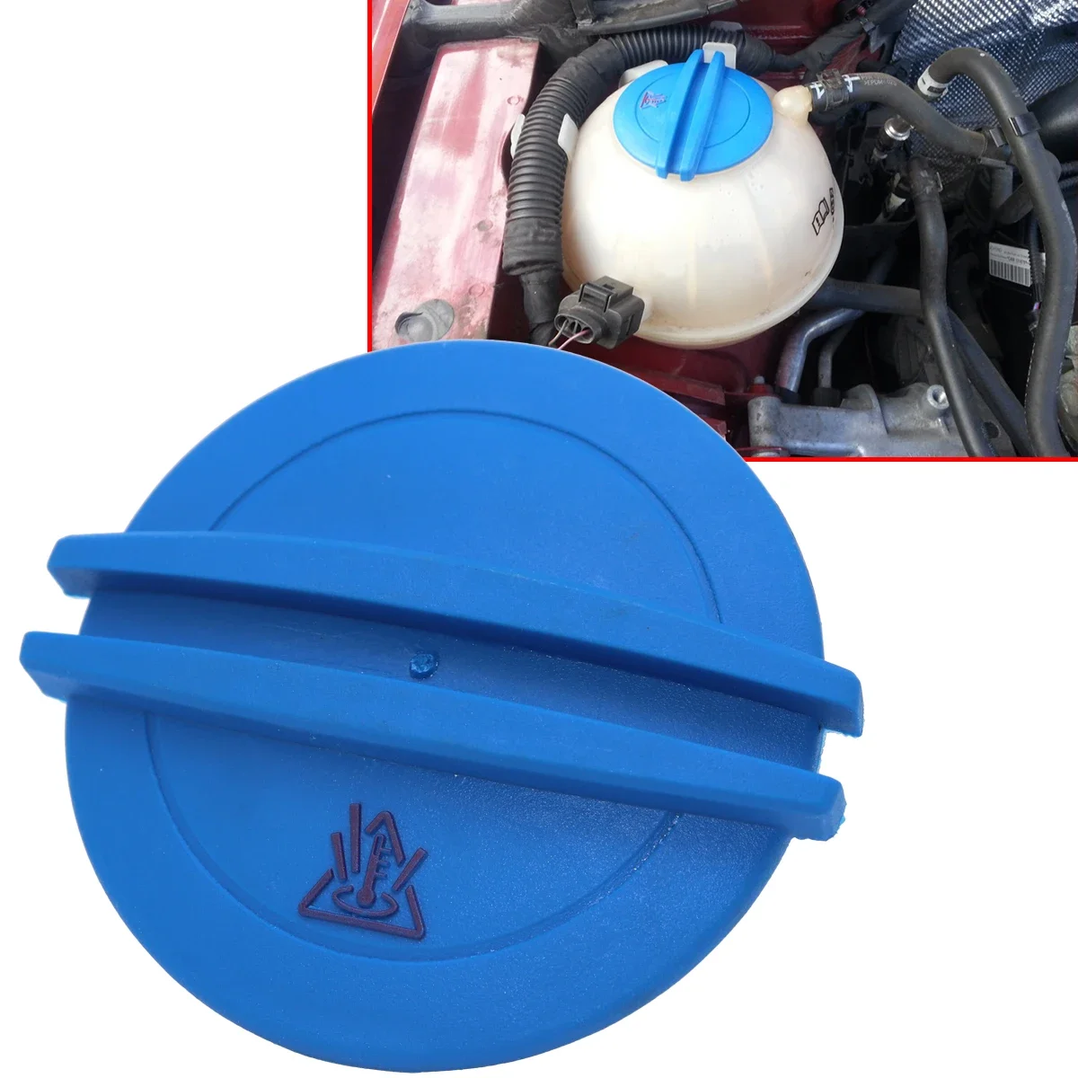 

Expansion Tank Cap 3B0121321 For VW Polo Sedan Engine Coolant Recovery Lid Seal Header Overflow Bottle Reservoir Radiator Cover