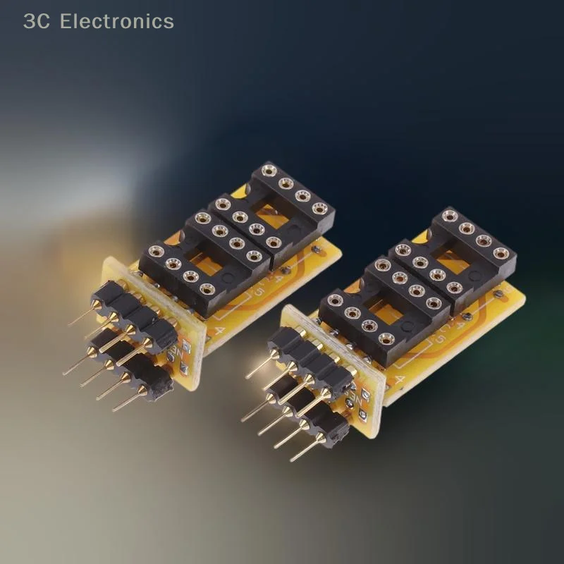 

Amplifier Adapter Conversion for NE5534 AD797 OPA627; Dual Single DIP8 to OP-Amp; Audio Opamp Seat.