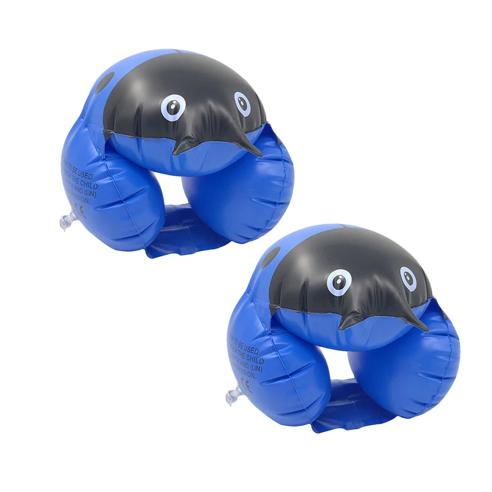 2Pcs Swimming Arm Rings Ladybug Design Double Airbag Durable Float Sleeves Kids Swimming Float Ring Inflatable Swiming Ring
