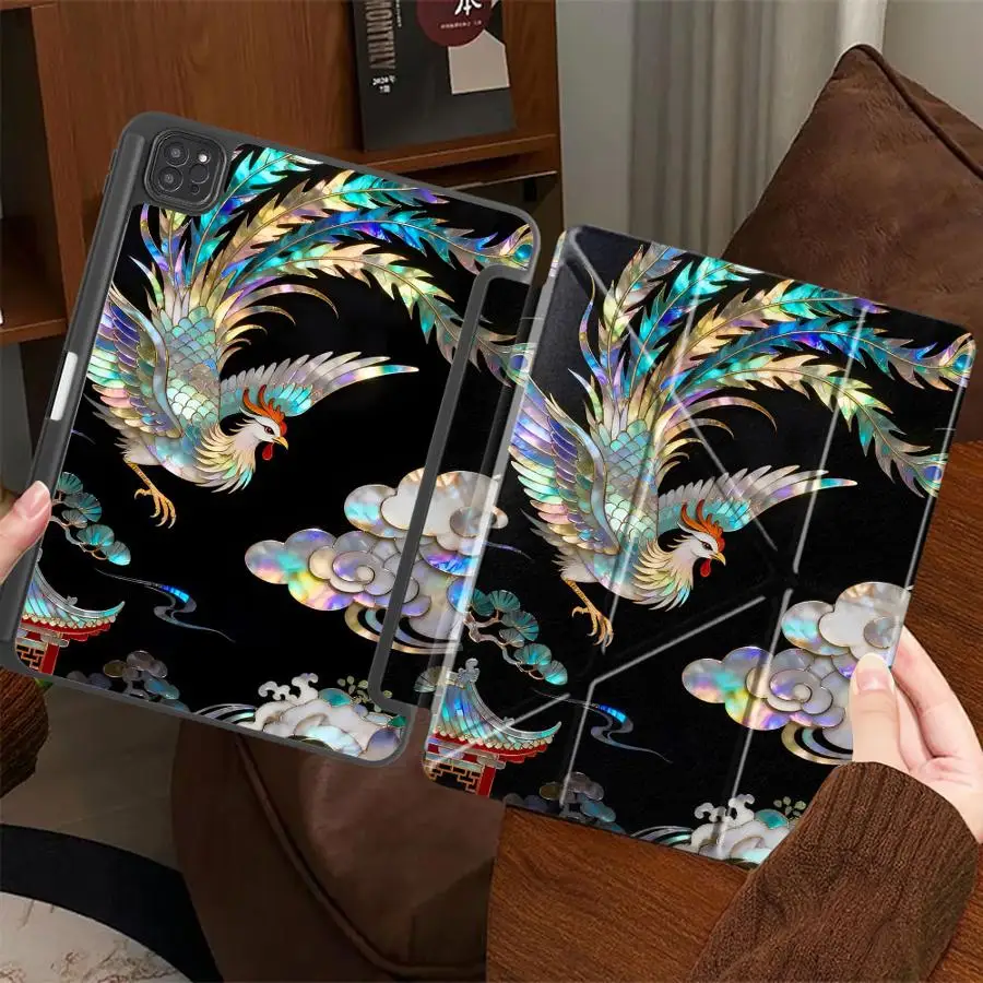 

Tablet Case For iPad Mini 6 7 Pro 2025 Air 4 5 M3 M2 M4 11inch Pro 11th 10th 9th 8th 7th 12.9inch Holder Cover Artistic