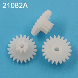 Sample 10PCS 21082A Gears 0.5M 21 + 8 Double-layer Pinion Folding Plastic Gear Toy Car Accessories