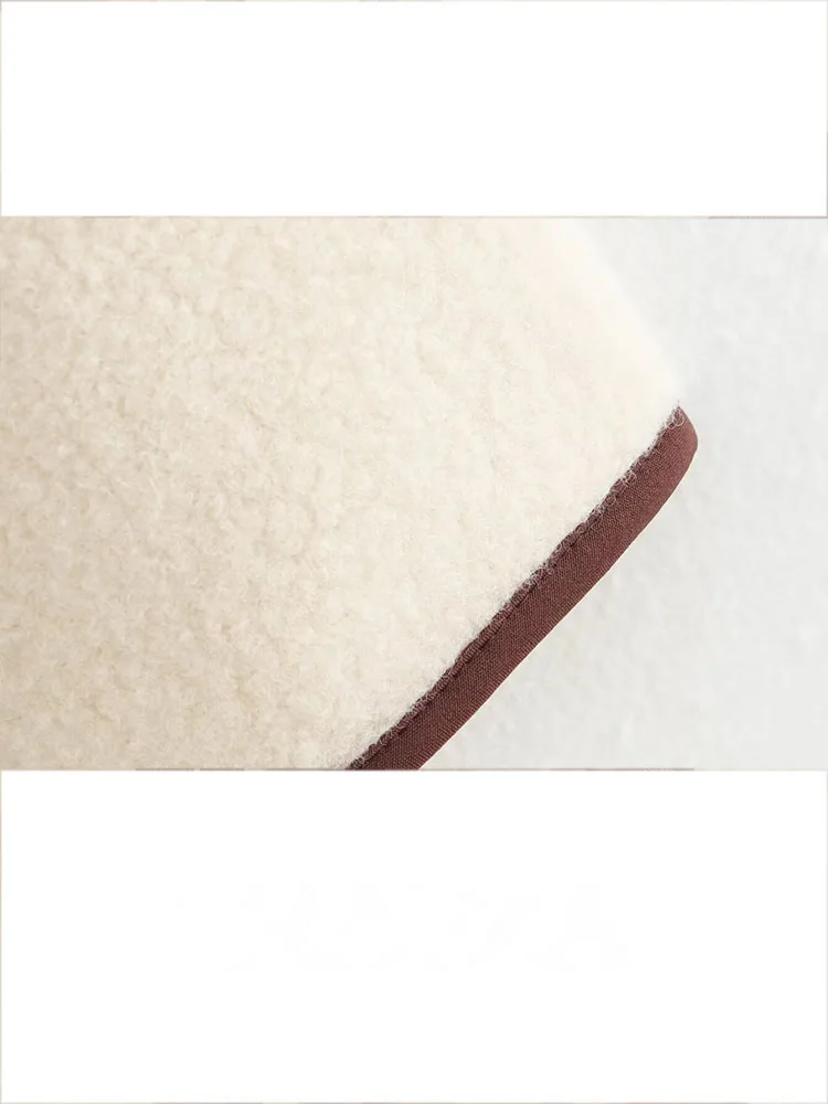 HH 2025 المرأة الربيع موضة مخطط الدانتيل مضمد رقيقة خمر الجولة الرقبة طويلة الأكمام المرأة الشارع سترة غير رسمية Y2K #5