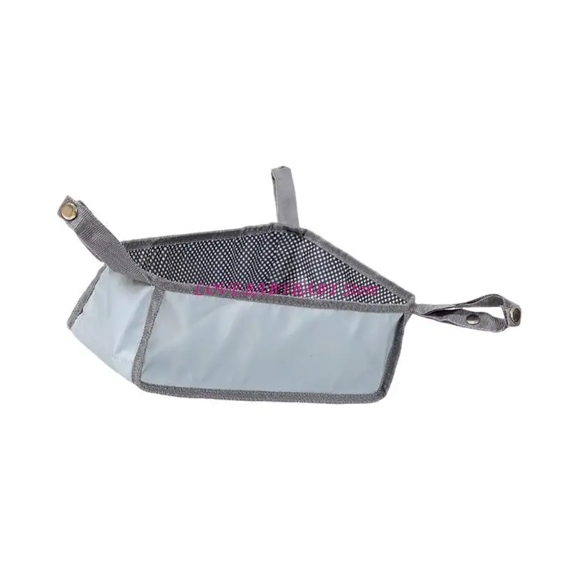 ポータブルベビーカーボトムストレージバスケット大容量オーガナイザーバッグコンテナおむつと牛乳ボトル4XBC