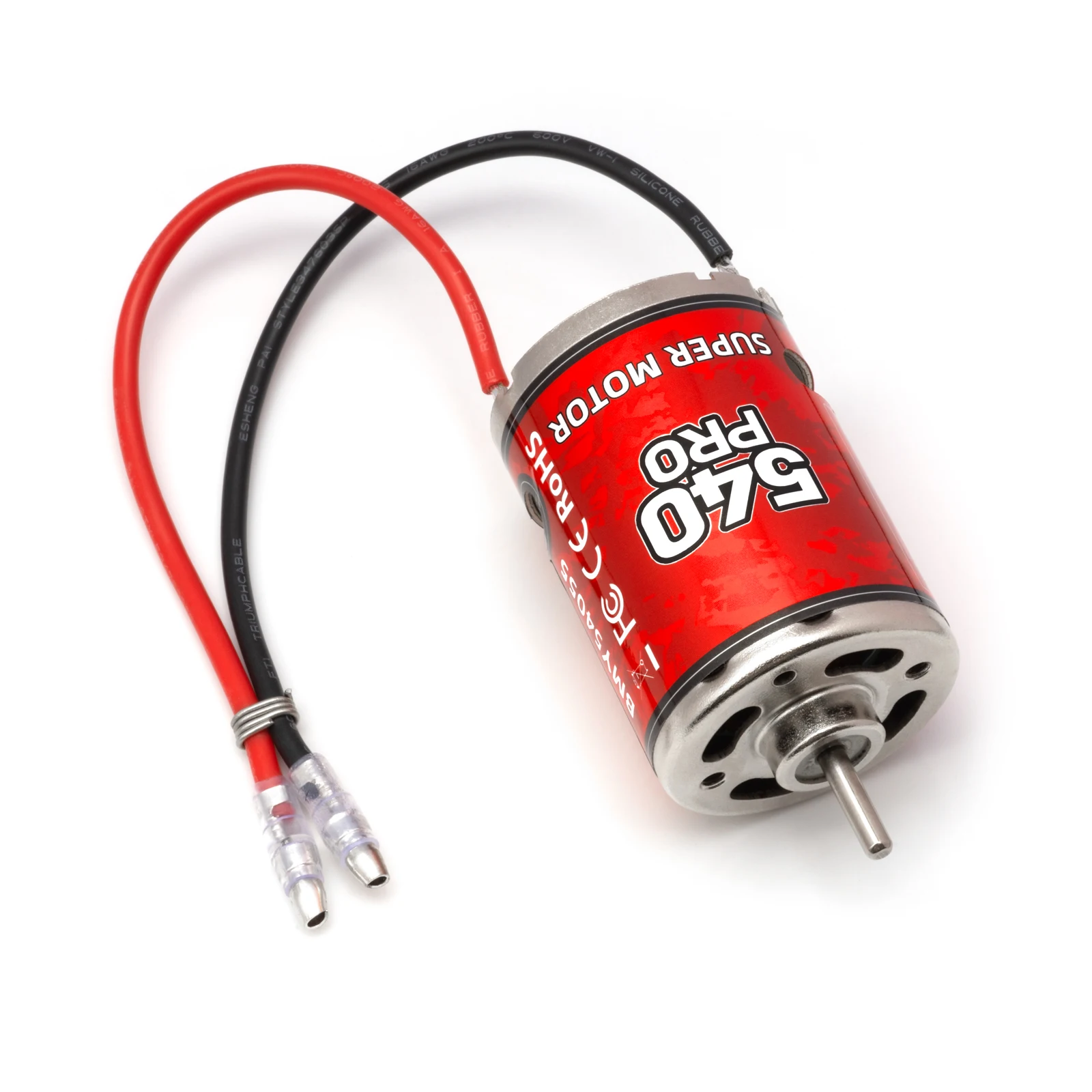 RCXAZ 540 PRO Brushed Motor Matched AEY60 Bidirectional 60A Brushed ESC Combo, RC Upgrade Mod Kit For 1/10 RC Vehicle Arrma Traxxas HSP Redcat RC4WD Tamiya Axial SCX10 D90 1/10 RC Crawler Offroad Truck Buggy