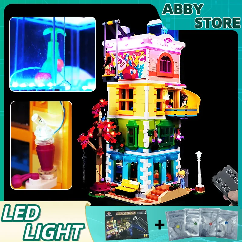 

Комплект светодиодных фонарей RC DIY для LEGO 41748 Heartlake City Leisure и развлекательного центра ((только светодиодный светильник, без блоков в комплекте)